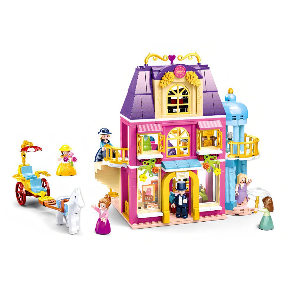 Sluban Girl's Dream | Set constructie Centru Comercial | 526 Piese